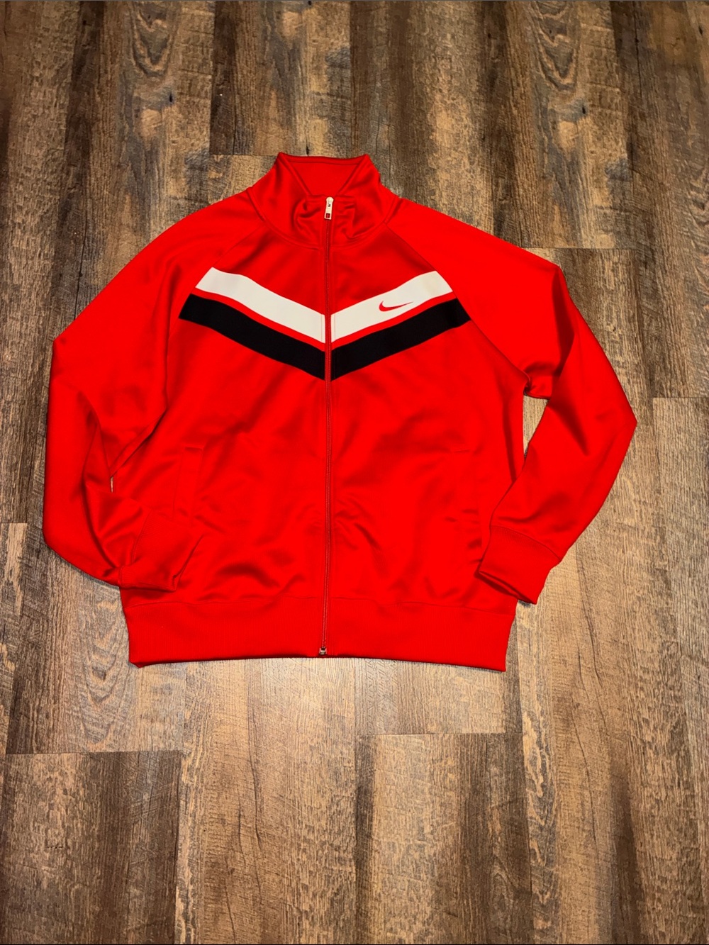 Nike Red Black White Track Jacket